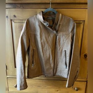 Boutique faux leather moto style jacket😍